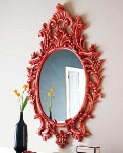 Coral Mirror (Horchow)