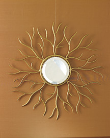 Golden Twig Mirror