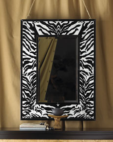 Zebra Mirror (Horchow)