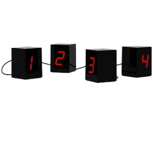 Led Alarm Clock (Show Lifestyle)