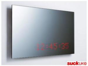 LED Message Board, RSS News Feed Display, Calendar Clock Mirror (Suck UK)